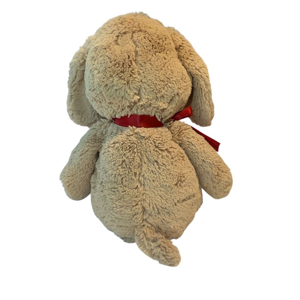 Henery Aurora World Puppy Dog Red Bow Plush 14 inch Soft - Picture 2 of 8